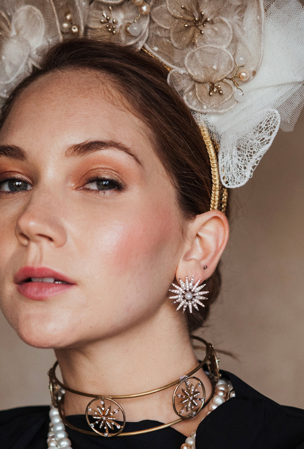 Pendiente joya Estrella