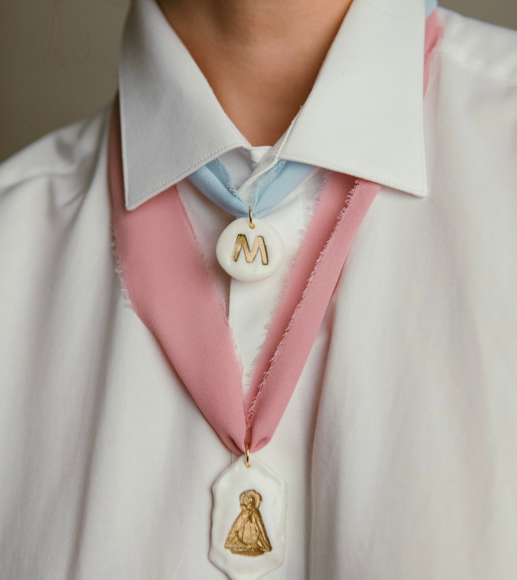 Iniciales de porcelana fría- pequeña