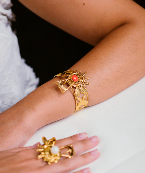 Brazalete fino Virgen de los Llanos