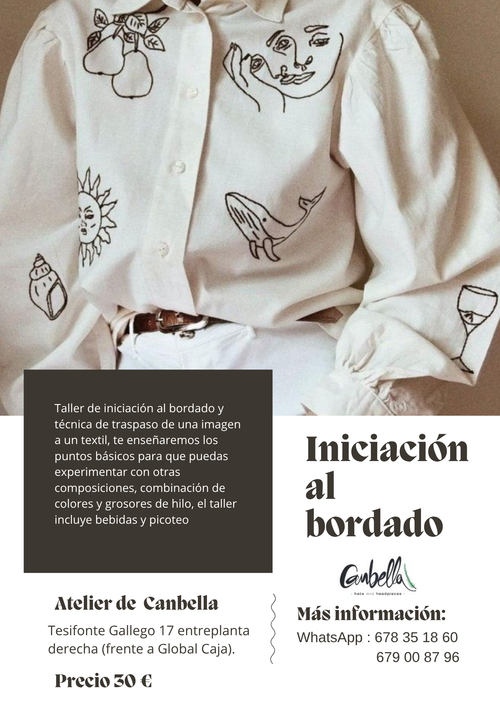 29 DIC-Taller Iniciación al bordado