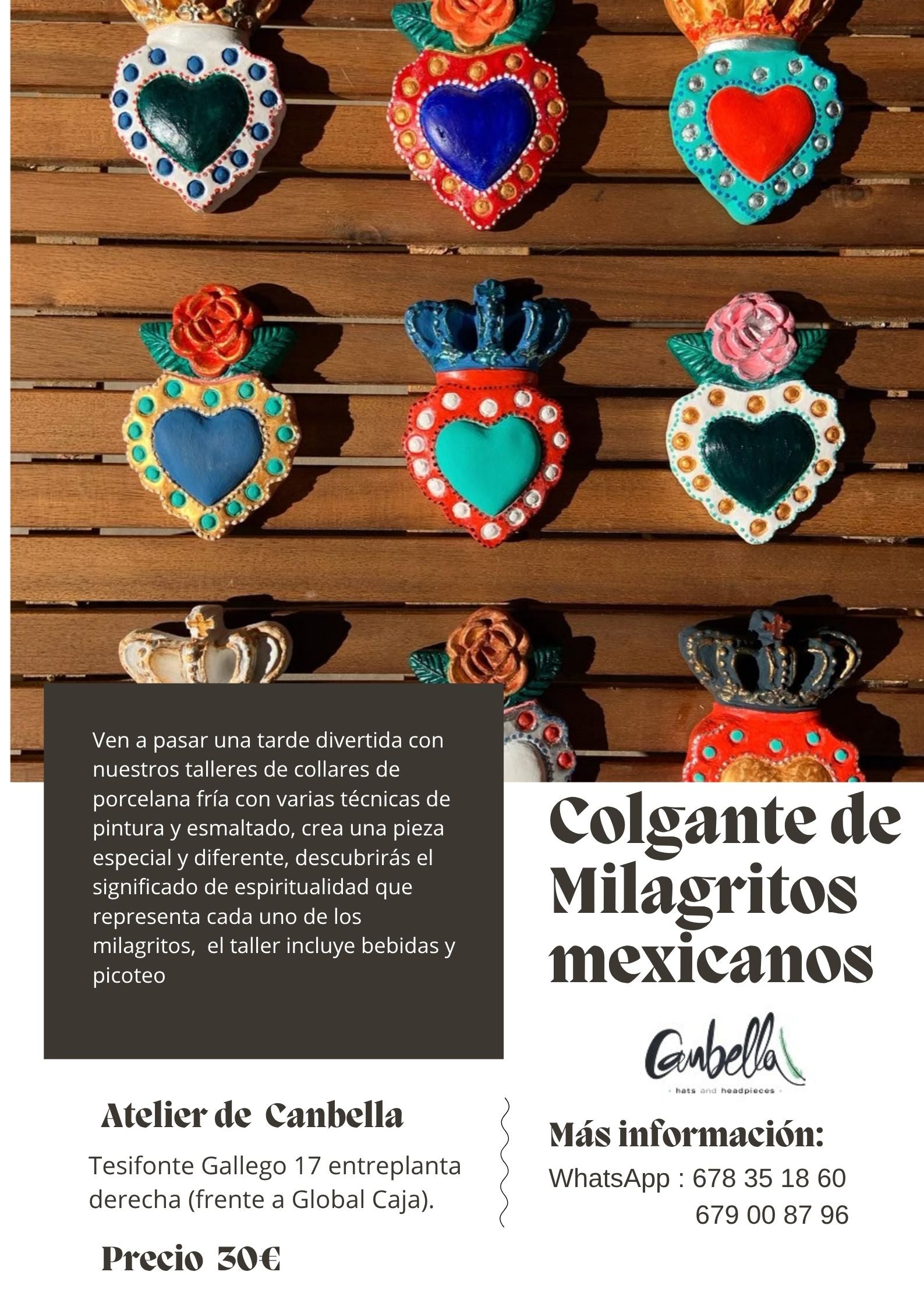 14 NOV-Taller de milagritos mexicanos