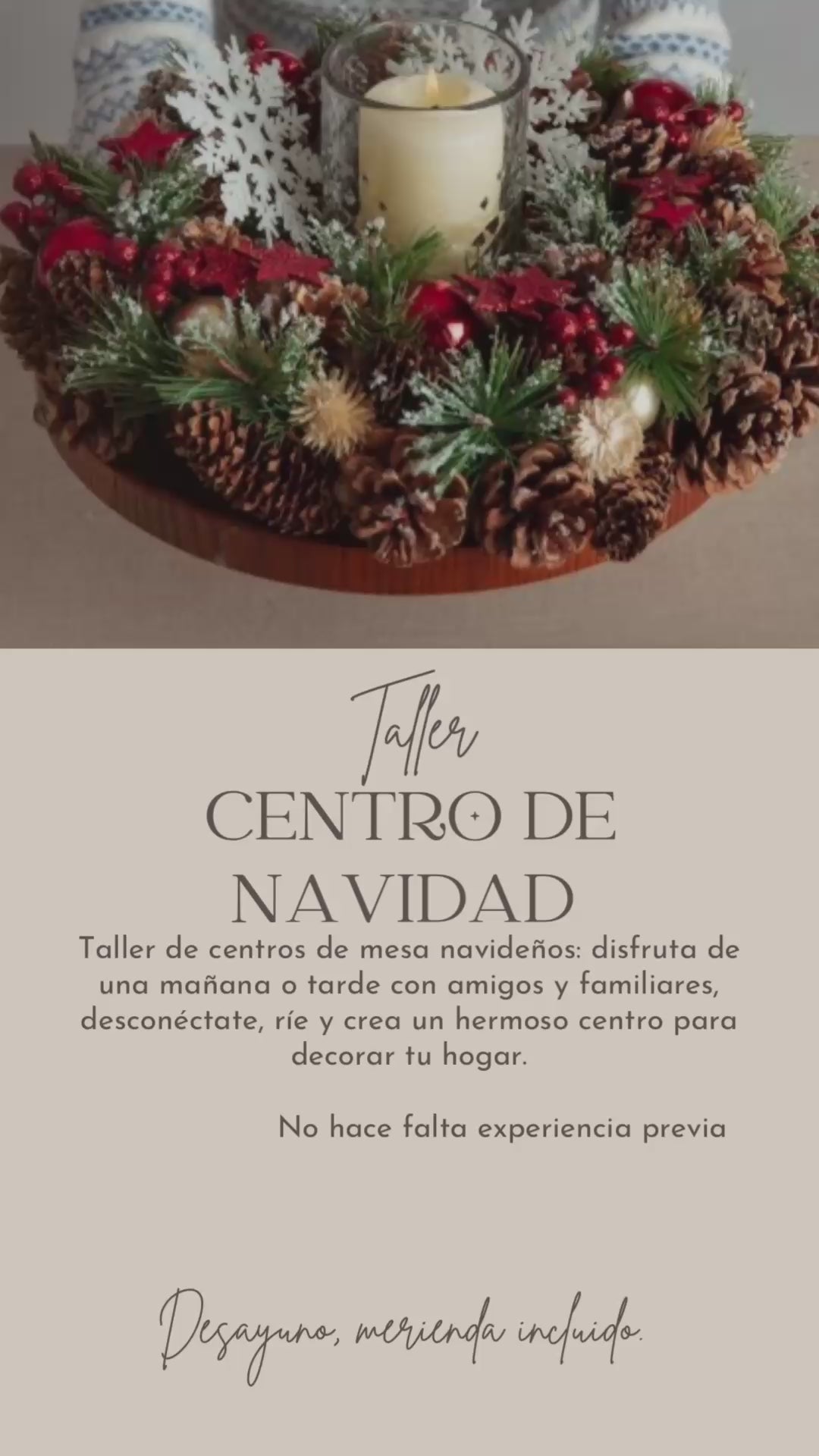 17 DIC-Taller centro Navidad